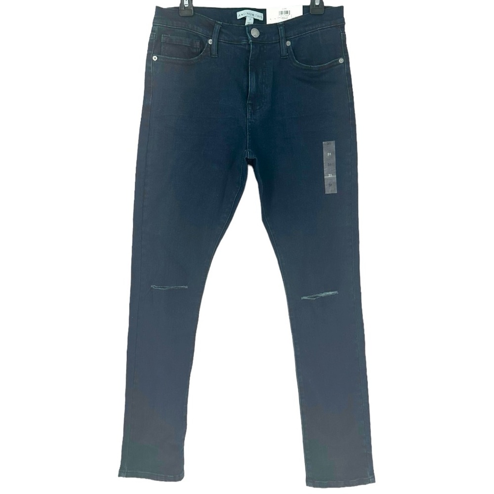 And Now This Men’s Distressed The Skinny Modern Flex Jeans Dark Wash Size 31